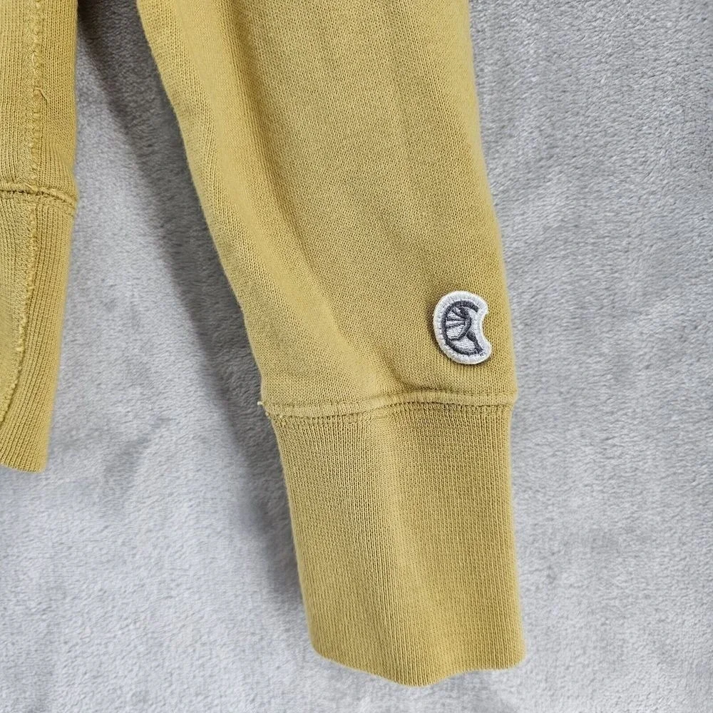 Champion Todd Snyder‎ Sweatshirt Mens Small Yellow Turtleneck Raglan Pullover